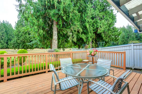 Cost of Backyard Deck Construction in Reston