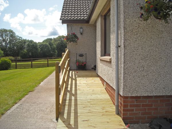 Cost of Hardwood Ramp Installation in Reston