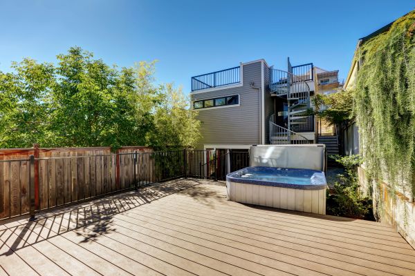 Cost of Hot Tub Deck Installation in Reston
