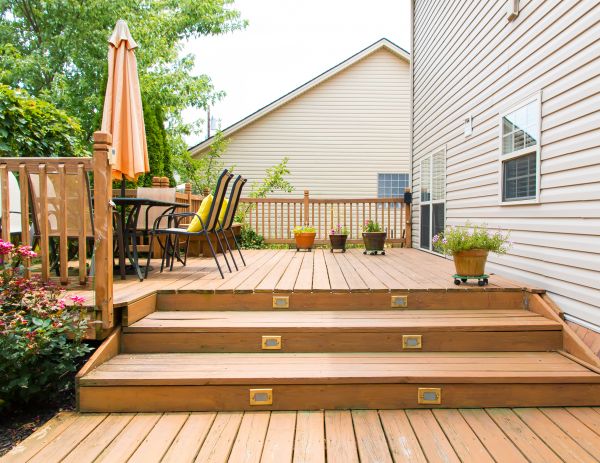 Cost of Wooden Patio Installation in Reston